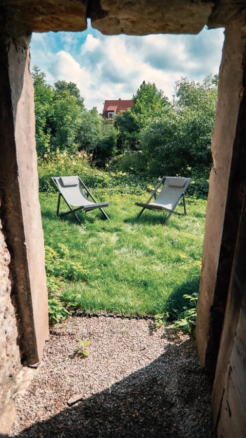 Gartenhaeuschen By Hotel Goldene Rose Dinkelsbühl Buitenkant foto